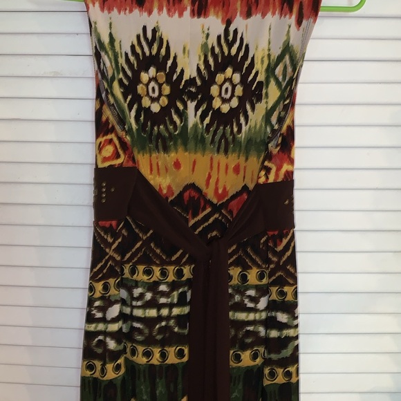 Iz Byer boho style midi med dress - Picture 4 of 12